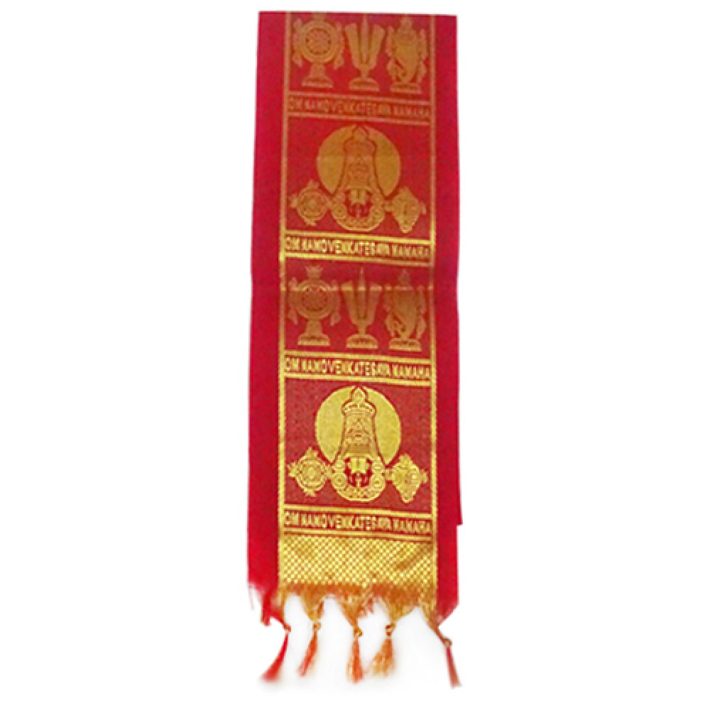 Namo Border Zari  Kanduva (Red)  (Pack of 2)